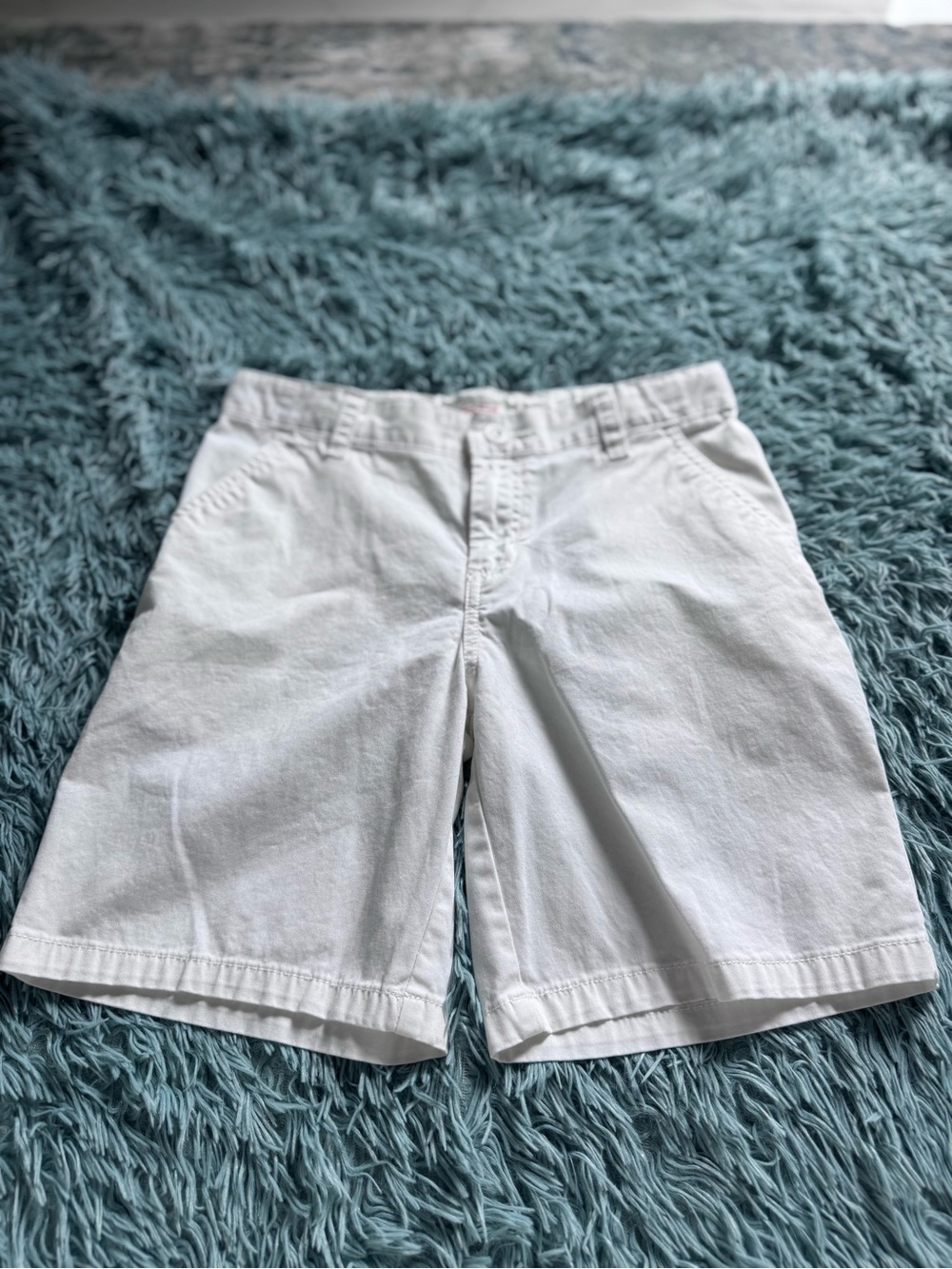 Cat & Jack White Elastic-Waist Shorts